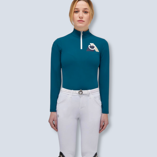 CT Perspective L/S Jersey Zip Training Polo - Cavalleria