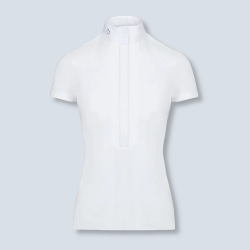 CT Pleated Jersey S/S Shirt- Cavalleria