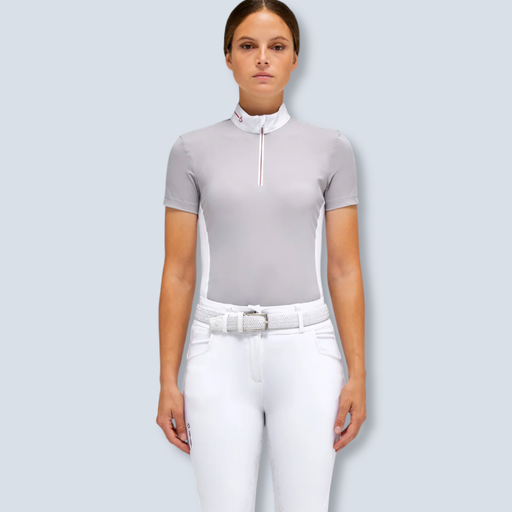 Revo S/S Jersey Competition Zip Polo W Tech Knit Bag Ins 