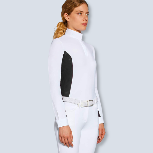 Jersey L/S Competition Shirt W Perforated Insert 