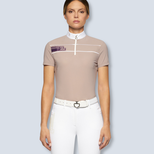 CT Team Daytona S/S Zip Competition Polo