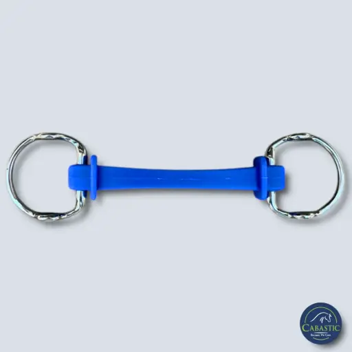 [MX Eggbut Gag Bit Siloflex 13.5 With Flexible Mouth Cabastic] Eggbut Gag Bit Siloflex 13.5 With Flexible Mouth Cabastic