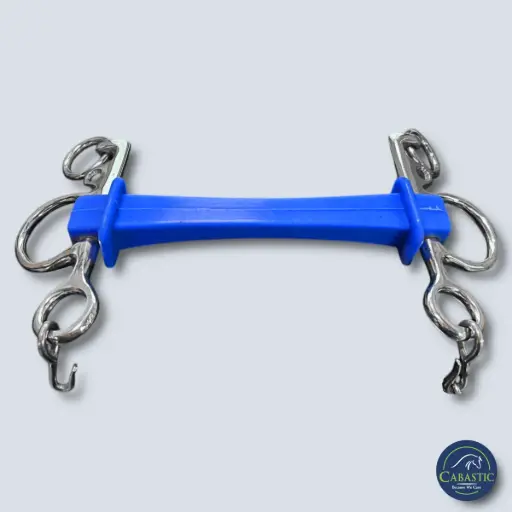 [Pelham Bit Normal Shank Siloflex 13.5 With Flexible Mouth Cabastic] Pelham Bit Normal Shank Siloflex 13.5 With Flexible Mouth Cabastic 