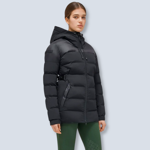 CT Hooded Nylon Puffer Jacket