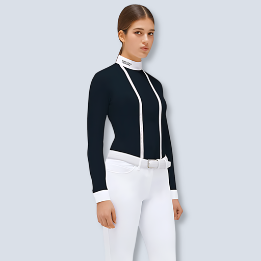 Sangallo Embroidery Jersey L/S Competition Shirt