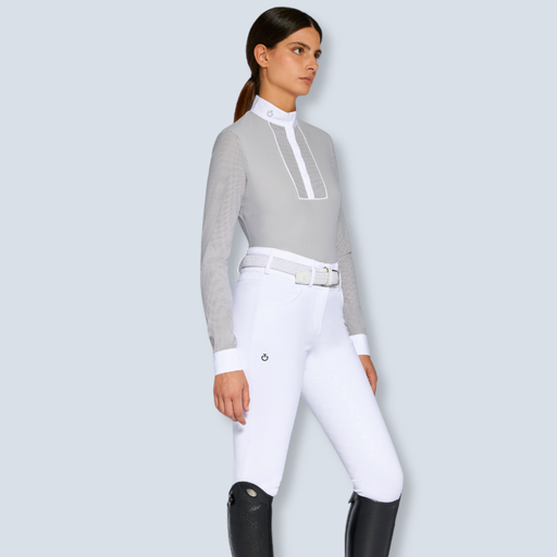 CT Perforated Jersey L/S Competition Shirt- Cavalleria