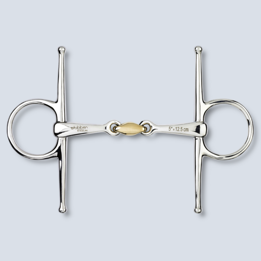 [MX Sweet Copper Link 2 in 1 Full Cheek Snaffle] Sweet Copper Link 2 in 1 Full Cheek Snaffle 