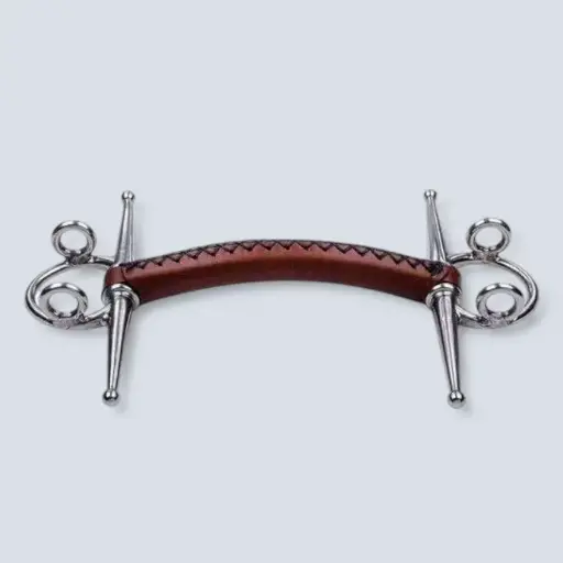 [MX Leather Full Cheek Gag Straight] Leather Full Cheek Gag Straight 