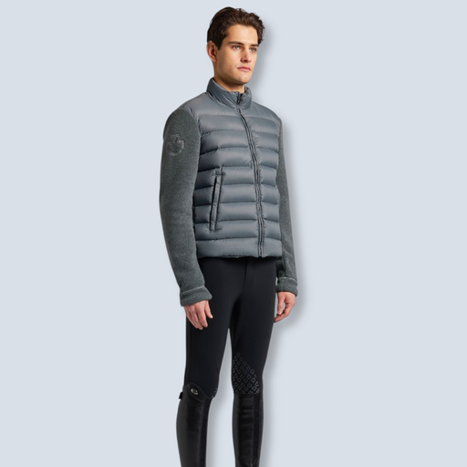 CT NYLON QUILTED + FLEECE ZIP UP JACKET 