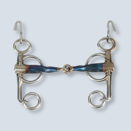 [MX Trust Sweet Iron Baby Pelham Slow Twist Jointed] Trust Sweet Iron Baby Pelham Slow Twist Jointed 