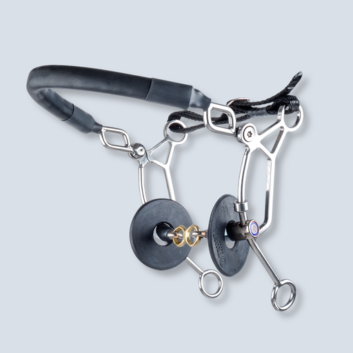 [MX Trust Sweet Iron Hackamore Combi Long French Link] Trust Sweet Iron Hackamore Combi Long French Link 