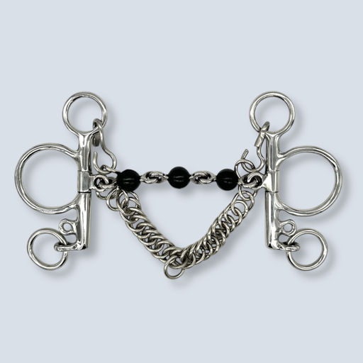 [MX RUBBER WATERFORD BABY PELHAM BIT] RUBBER WATERFORD BABY PELHAM BIT 