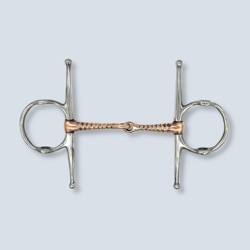 COPPER CORKSCREW NELSON GAG BIT 